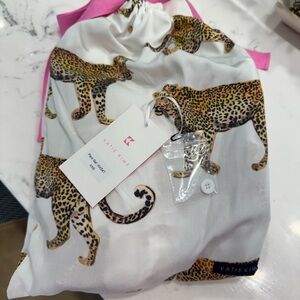 Katie Kime Leopard Print Pant Set
